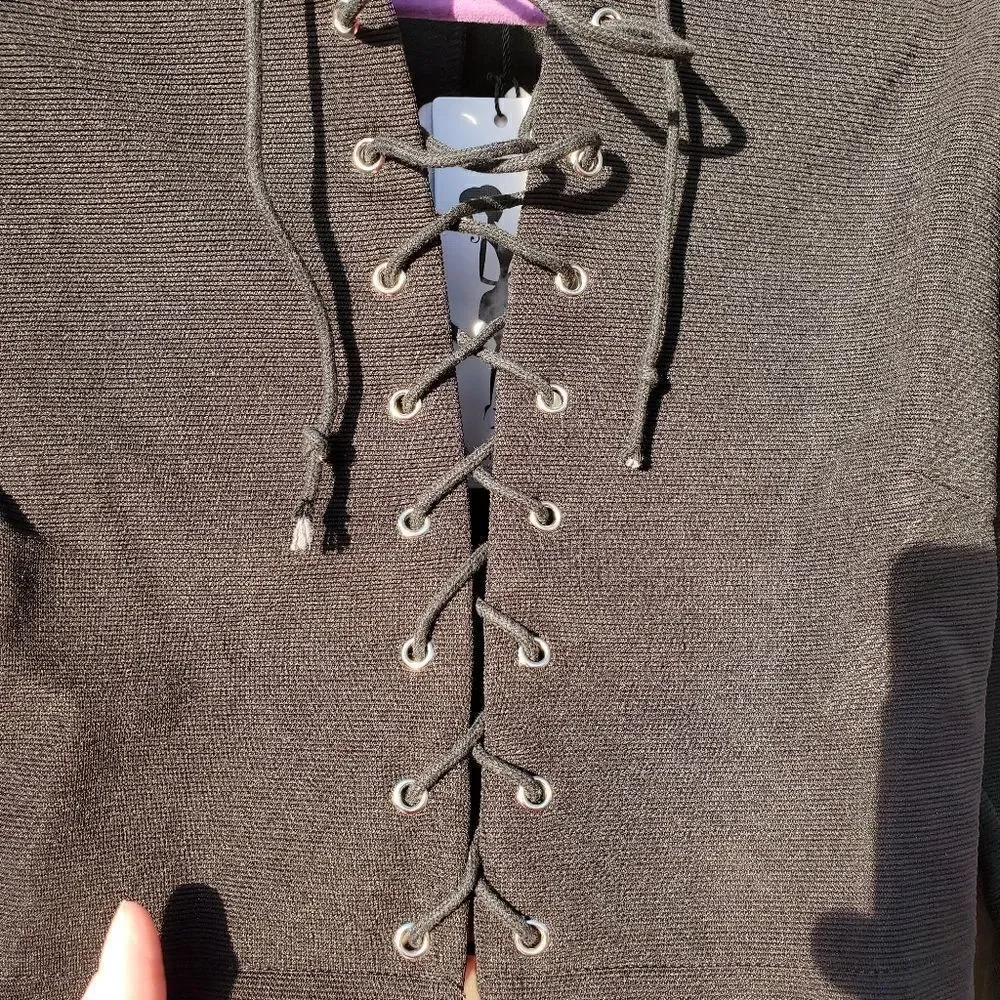 Lace Up Top